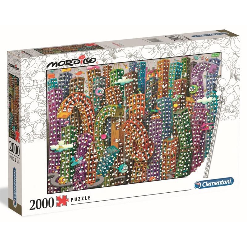 Clementoni Mordillo The Jungle - 2000 Pcs Puzzle