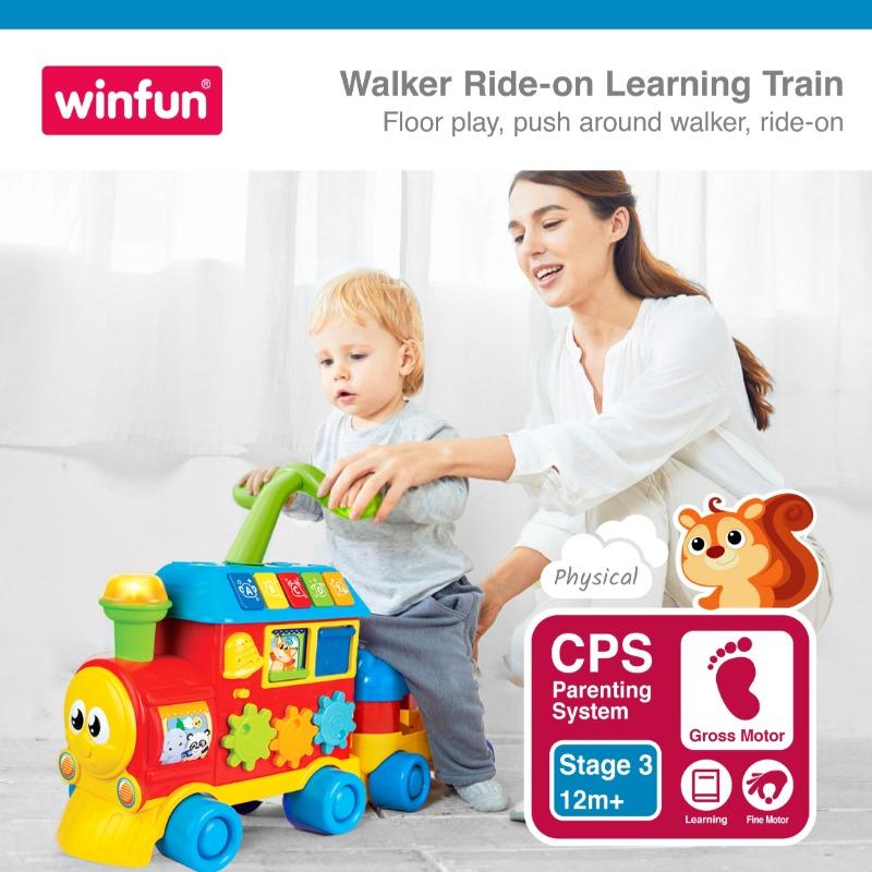 WinFun Walker Ride-On Learning Train