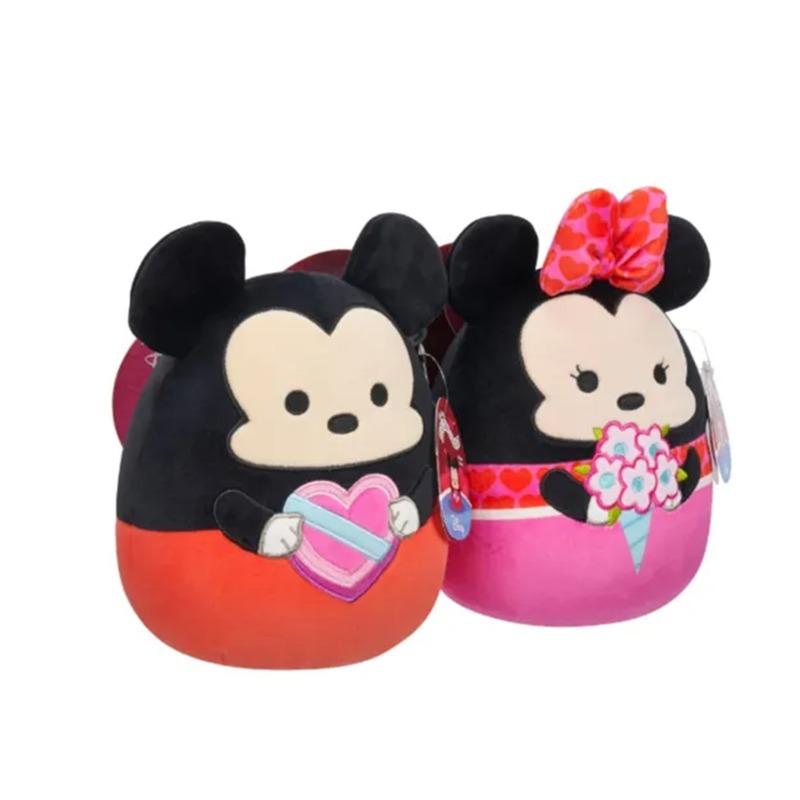 Squishmallows Disney Valentine Pair Mickey And Minnie - 8"