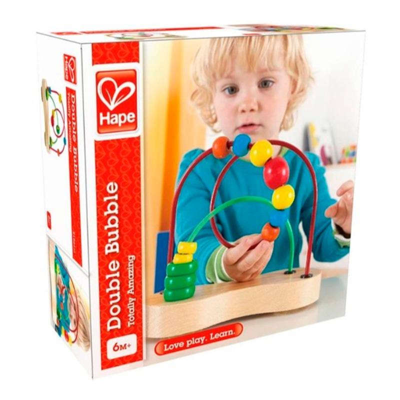 Hape Double Bubble Wooden Bead Maze