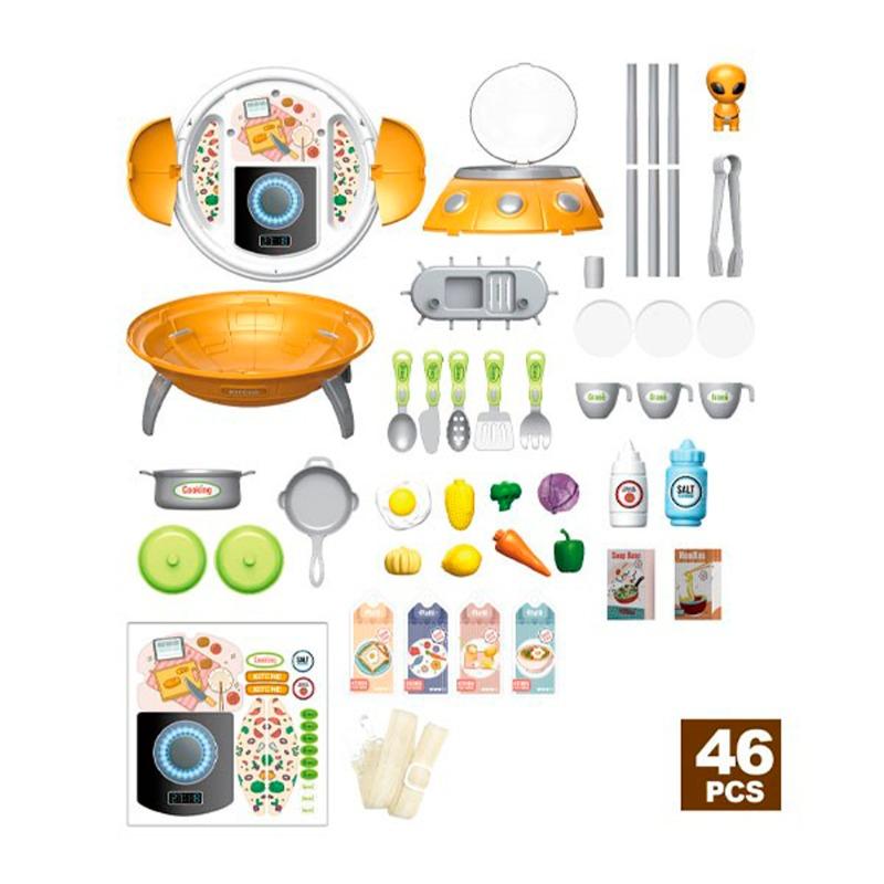 Ufo Little Kitchen Set - Orange