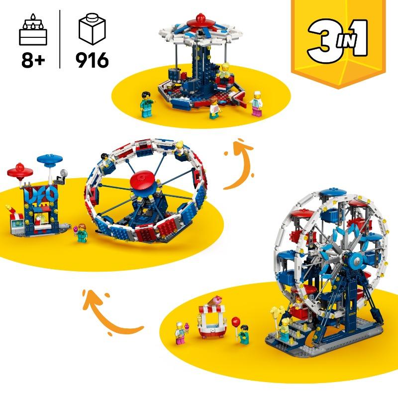 LEGO Creator 3 in 1 Iconic Ferris Wheel Building Set