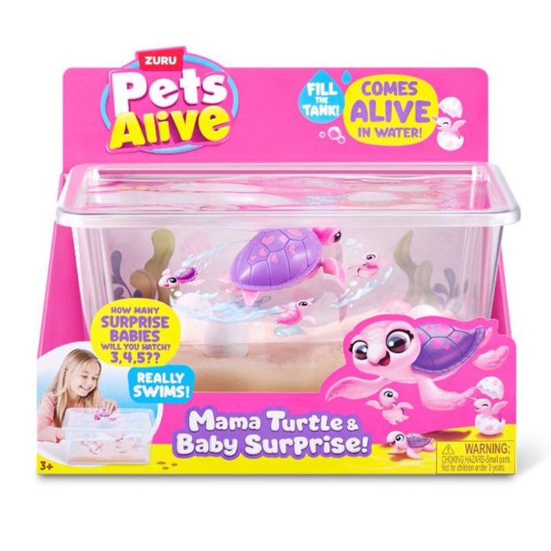 Zuru Pets Alive Mama & Baby Turtle Surprise