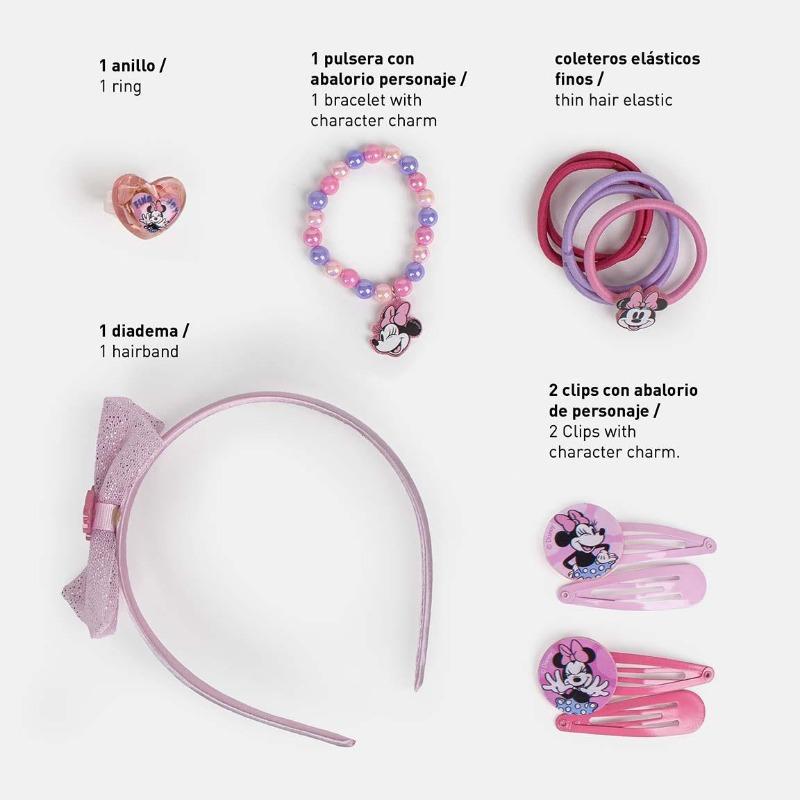 Disney Minnie Mouse Beauty Set Display Accessories For Kids