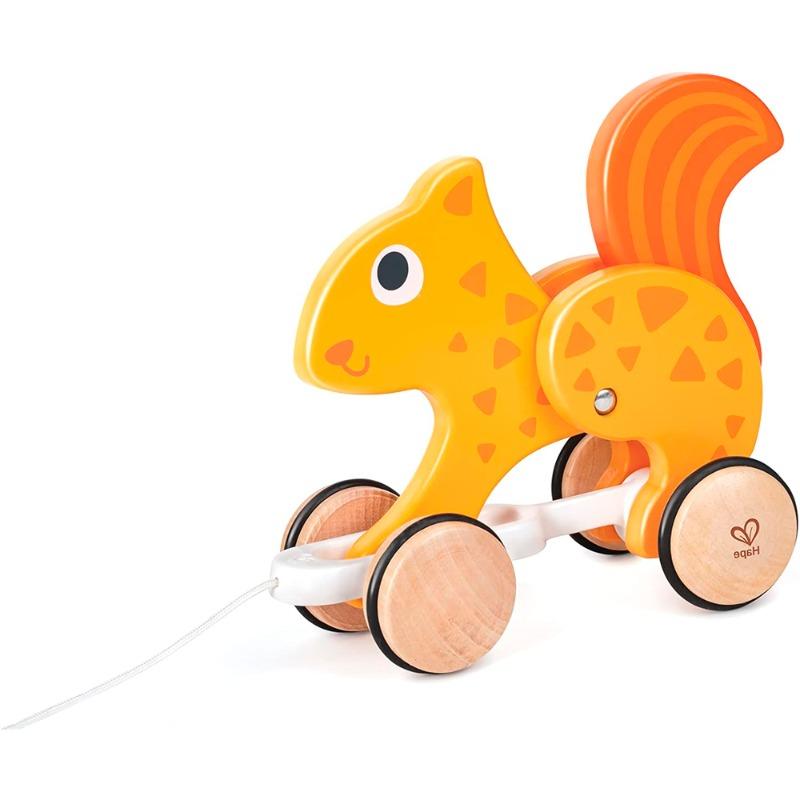 Hape Baby Squirrel Pull Toy