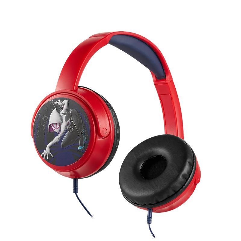 Volkano Marvel Spiderman Padded Aux Headphone With Stickers