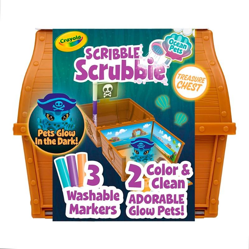 Crayola Scribble Scrubbie Pets Glow Ocean Playset