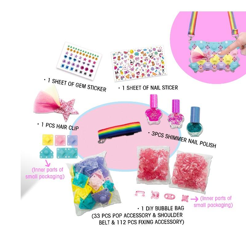Tokidas D.I.Y Bubble Bag & Manicure Set