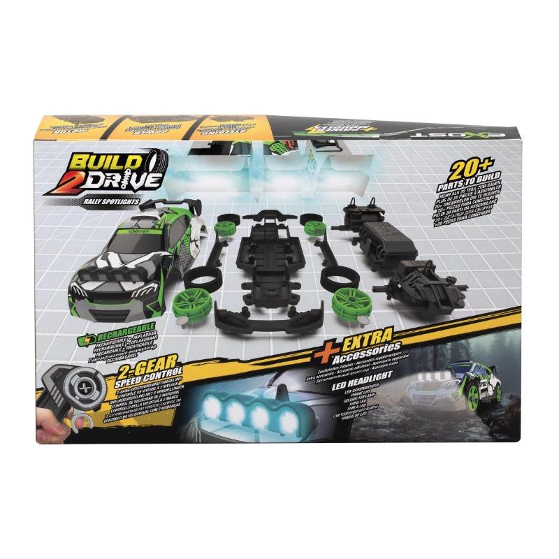 Exost Build 2 Drive Rally Spotlights Remote Control Car