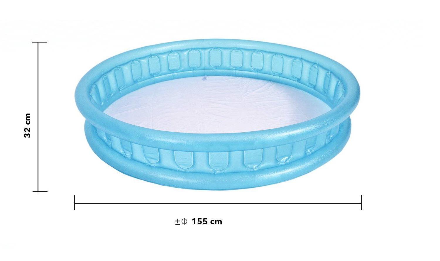 Sun Club Mosaic Soft Side Swimming Pool