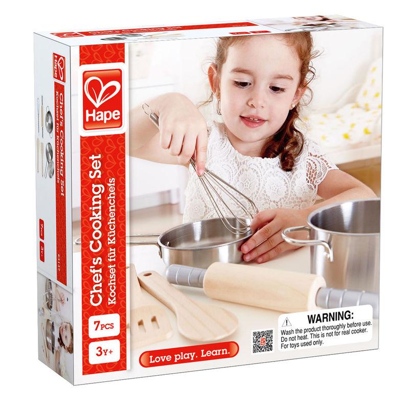 Hape - Chef's Cooking Set - Assorted