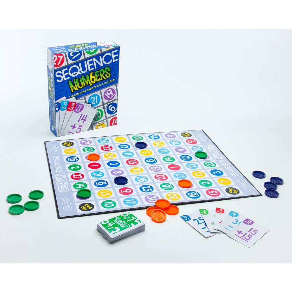 Sequence Numbers Board Game