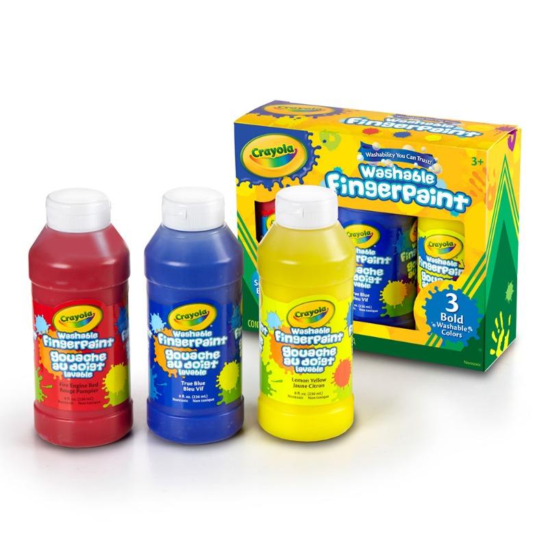 Crayola Washable Finger Paint Bold Colors