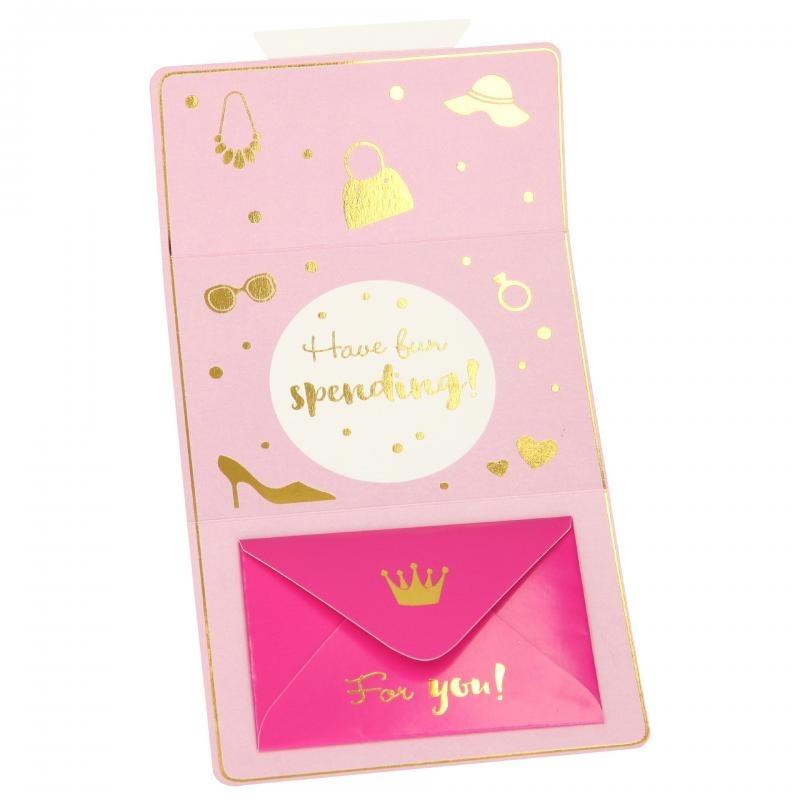 Top Model Wish Fulfiller Card With Money Envelope
