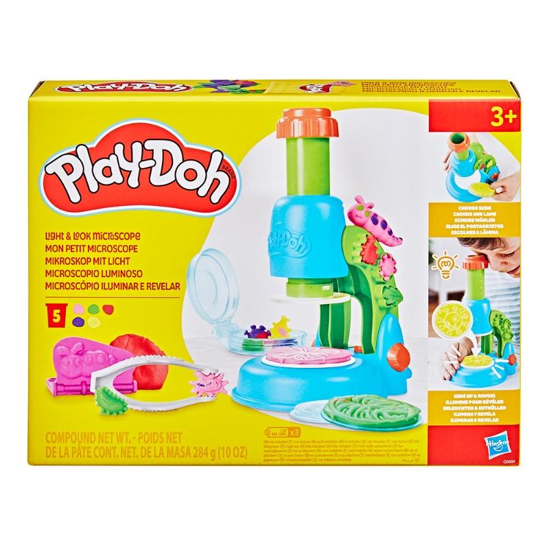 Play Doh Light And Look Microscope Clay Set for Kids