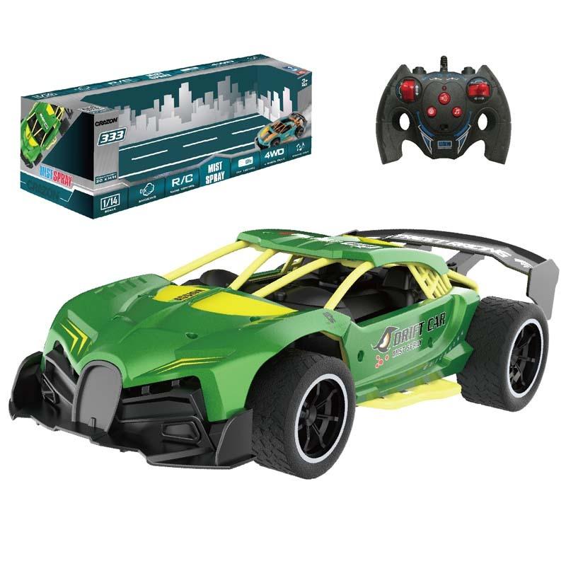 Crazon Scale 1 14 Smoking Car Green