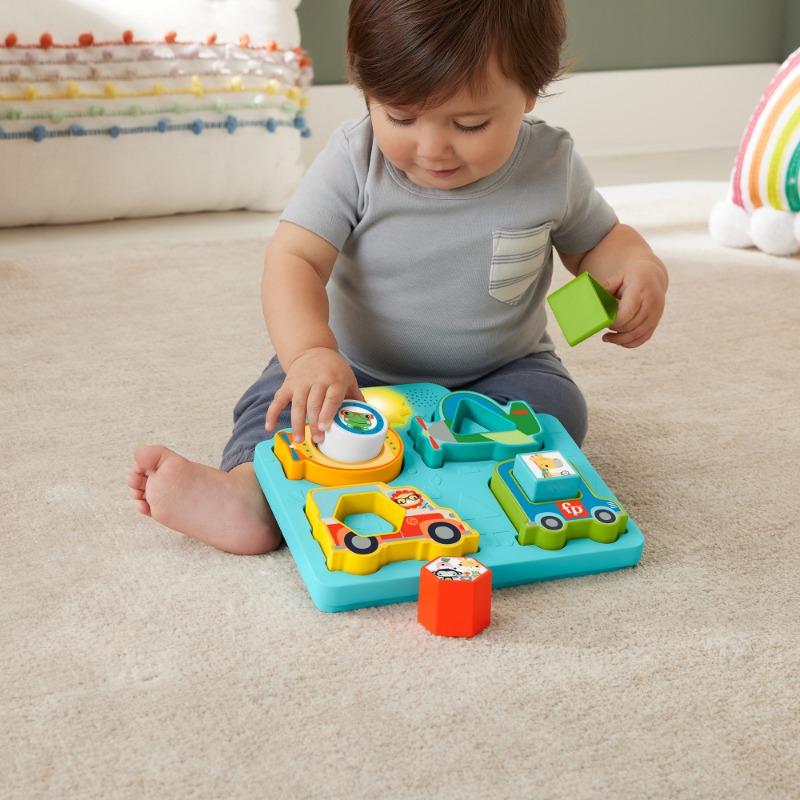 Fisher-Price Vehicle Puzzle with Music and Lights