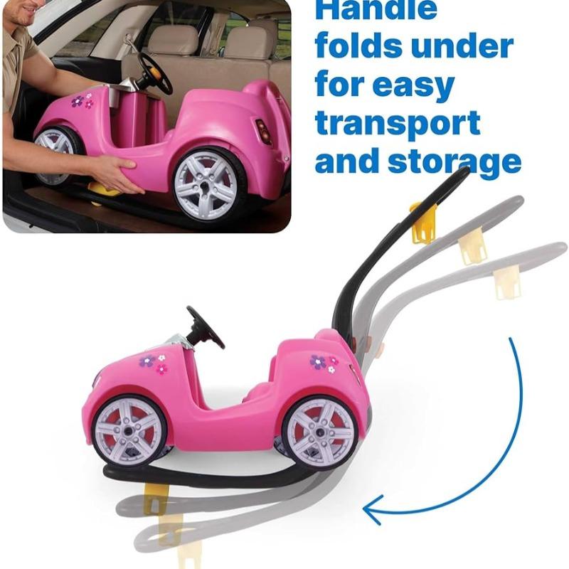 Step2 Whisper Ride On Push Car - Pink