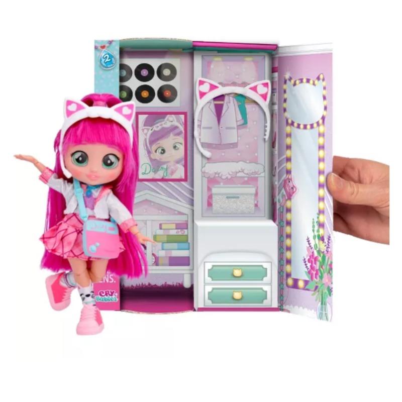 Cry Babies BFF Daisy Fashion Doll with 8 Surprises