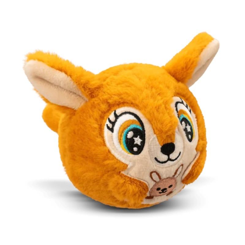 Bouncibles Kangaroo Brown Plush Toy - Jumpi