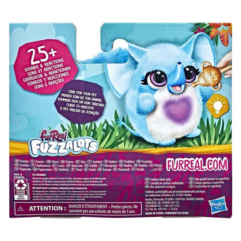 FurReal Fuzzalots Elephant Interactive - Blue