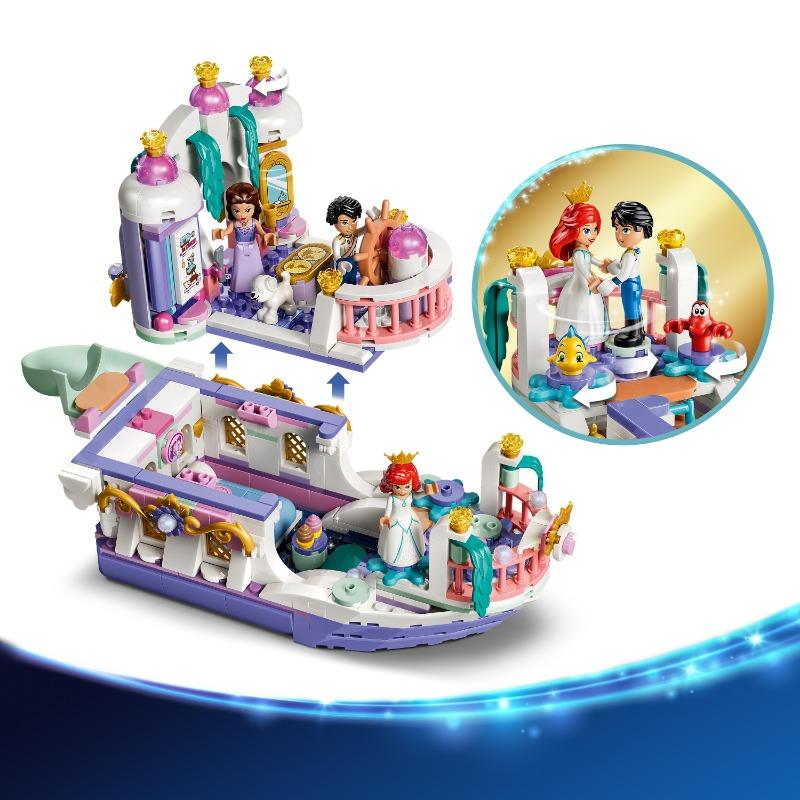 LEGO Disney Princess Ariel s Royal Wedding Boat Building Set
