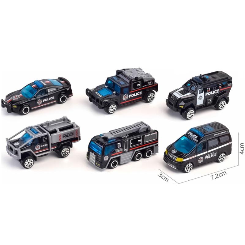 Meet Hot Street Convoy Inertial Police Vehicle - Multishapes