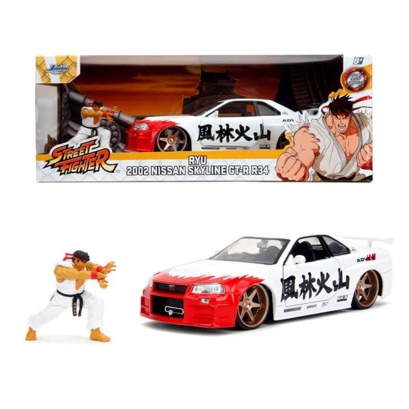 Jada Toys Street Fighter Nissan Skyline GT-R