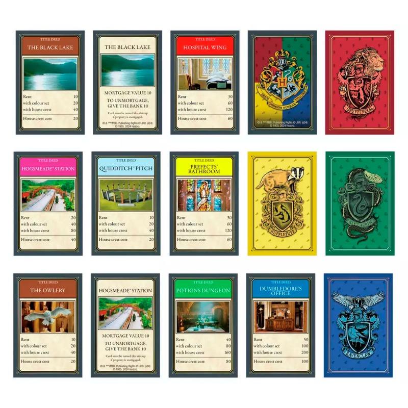 Monopoly Harry Potter for Kids
