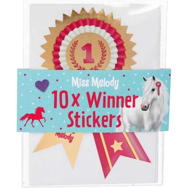 Top Model Miss Melody Winner Stickers