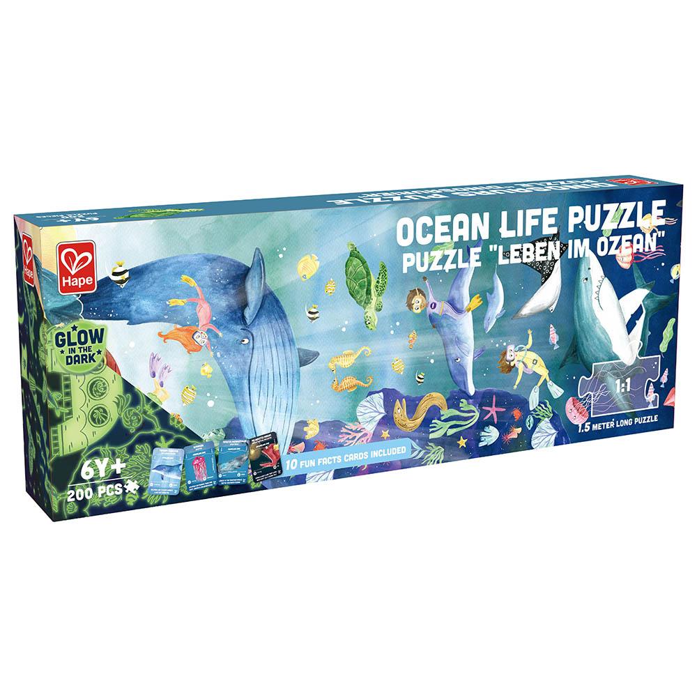 Hape Ocean Life Puzzle 200Pcs