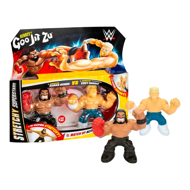 Heroes of Goo Jit Zu Superstars Roman Reigns and Cody Rhodes