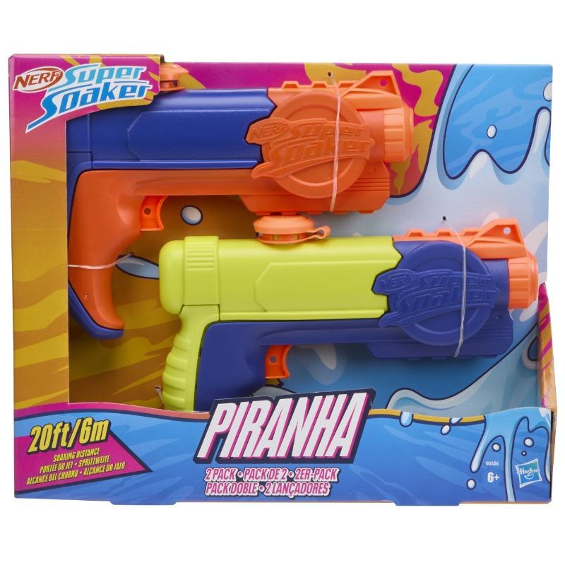 Nerf Super Soaker Piranha 2-Pack Water Blasters