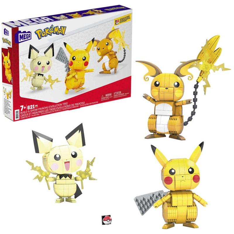 Pokemon Build And Show Pikachu Evolution