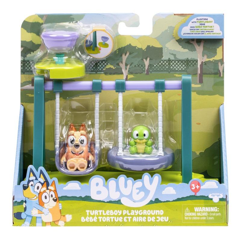 Bluey S12 Mini Playset Turtle Boy Playground