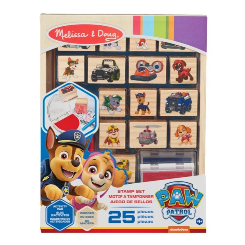 Melissa and Doug Paw Patrol Wooden Stamps Activity Set