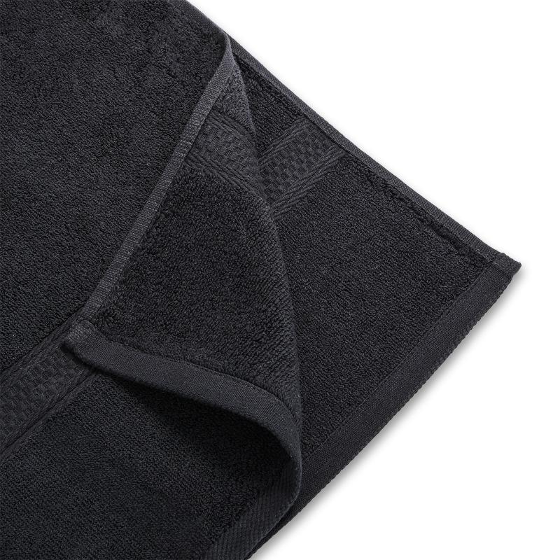 Towels Set 4 pcs Black