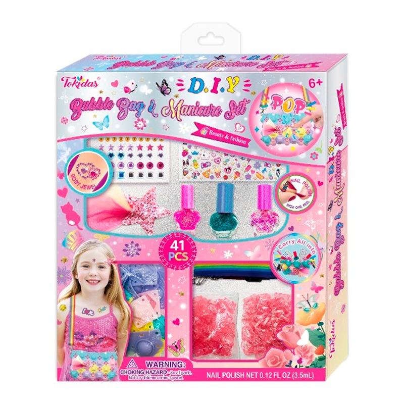 Tokidas D.I.Y Bubble Bag & Manicure Set