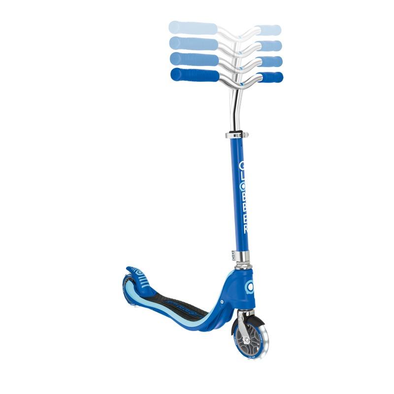 Globbler Flow 125 Lights Black Scooter Navy Blue