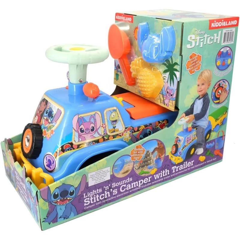 Kiddieland Lights 'n' Sounds Stitch's Beach Car With Trailer