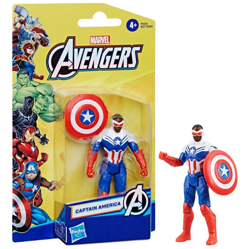 Marvel Avengers Captain America Marvel Epic Series 10 cm Action Figure