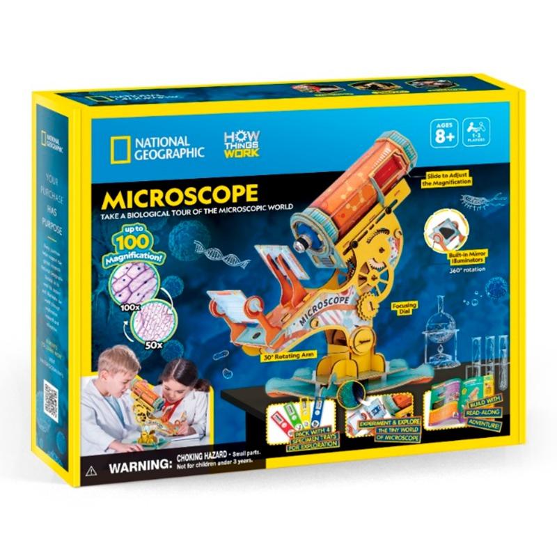 National Geographic How Things Works Microscope