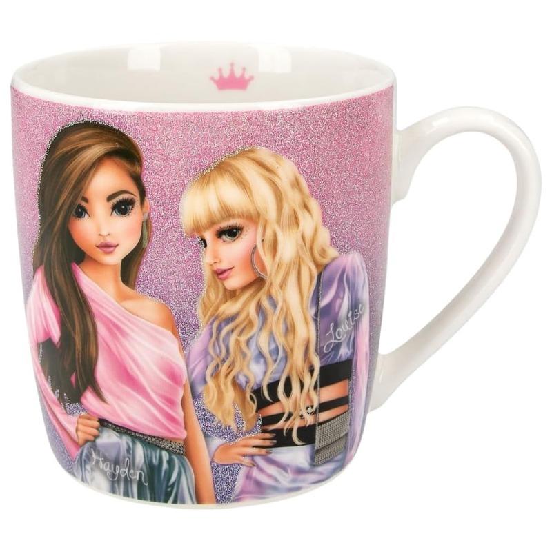 Top Model Glitter Queen Porcelain Mug