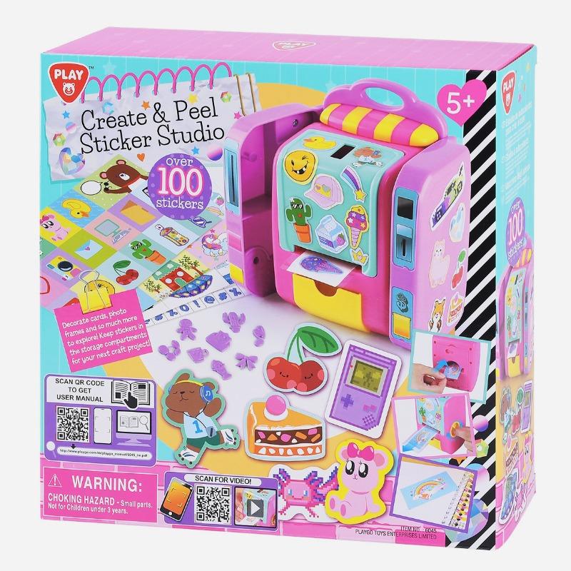 Play Go Create Peel Sticker Studio