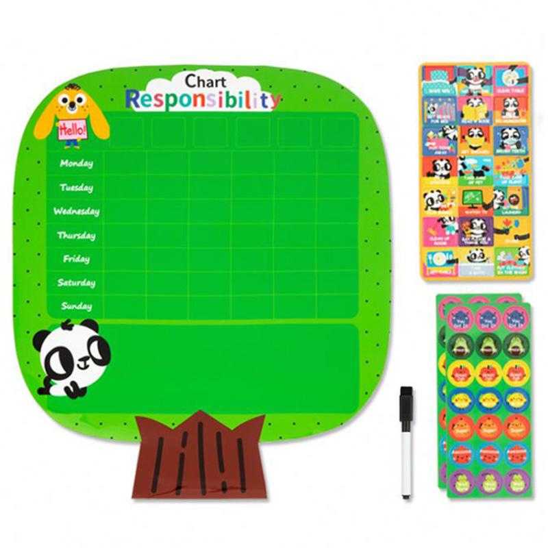 Tooky Land Magnetic Responsibility Chart - 73 Pcs