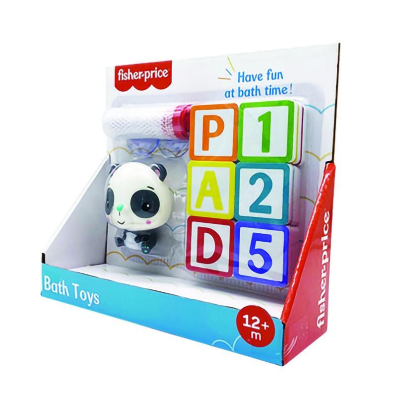 Fisher Price Bath Toy Letters Numbers - Panda
