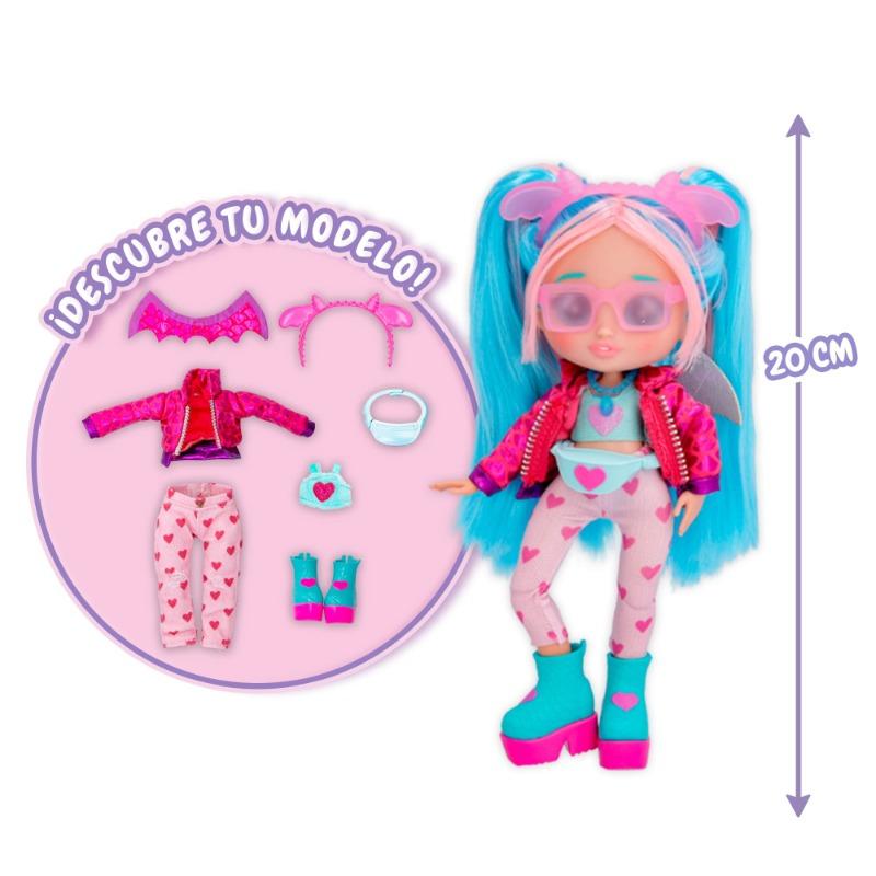 Cry Babies BFF Bruny Fashion Doll with 8 Surprises