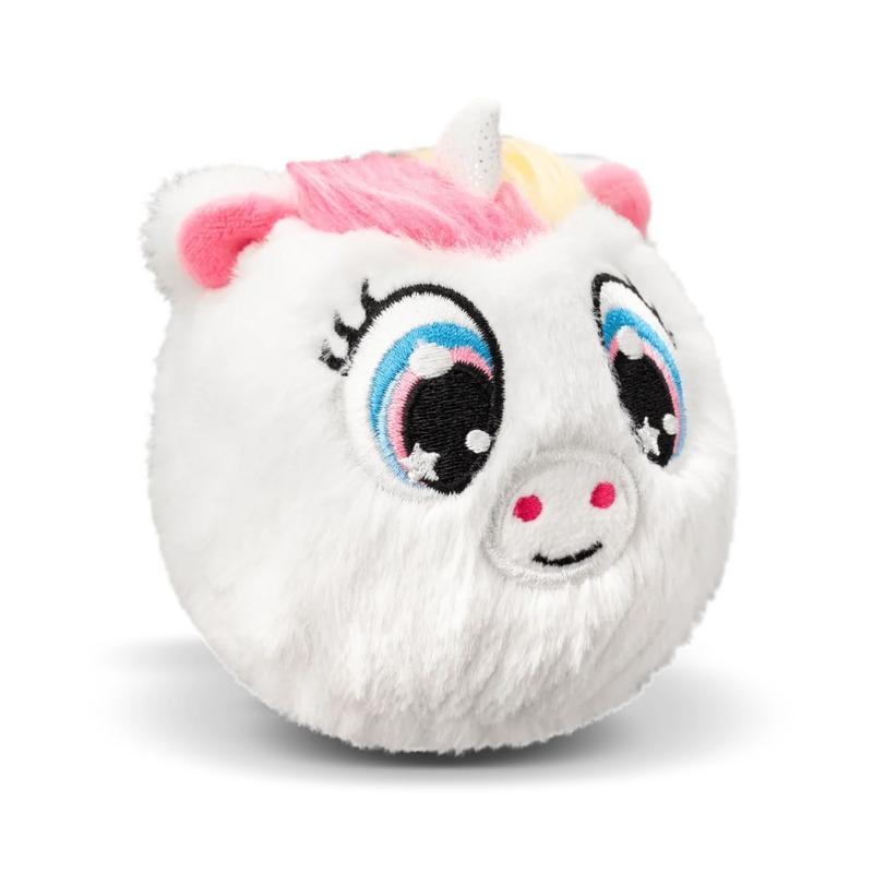 Bouncibles Unicorn White Plush Toy - Luma