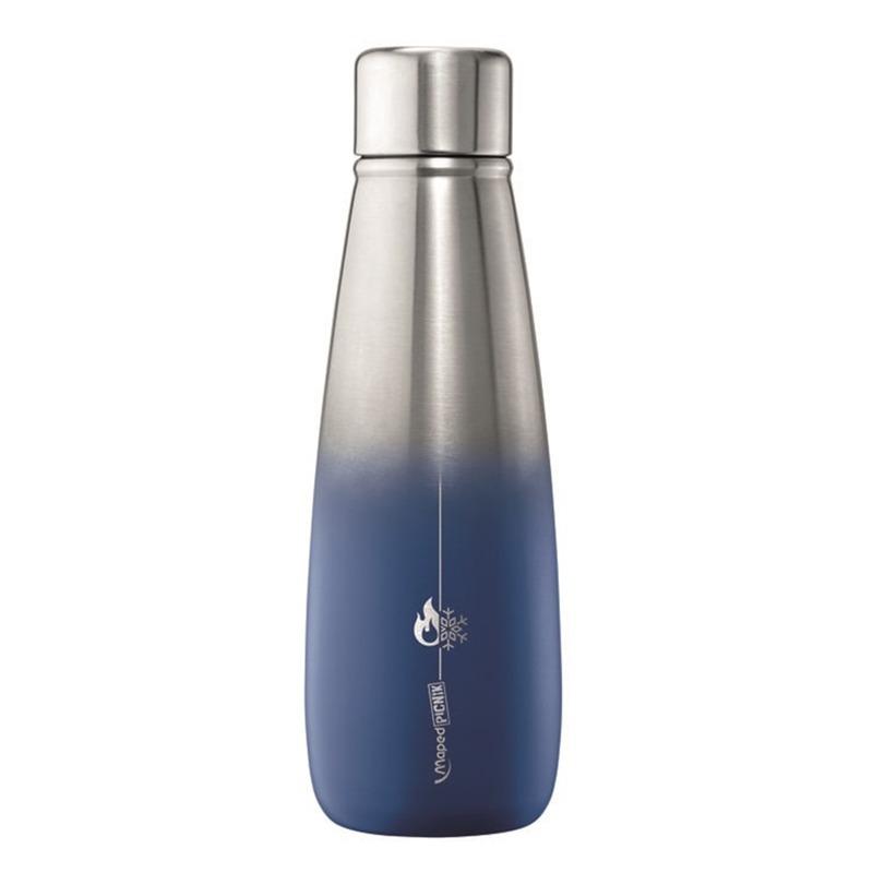 Buy 1 Get 1 Free Maped Picnik Concept Steel Bootle 500 ml - Blue