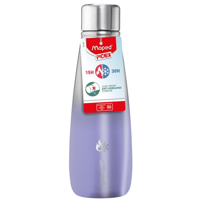 Maped Picnik Concept St. Steel Bottle 500ml - Purple